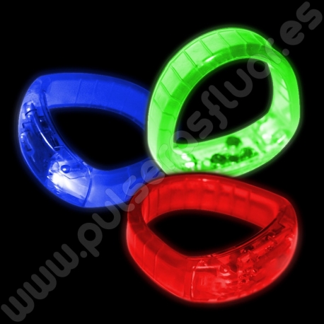 Pulseras con Led