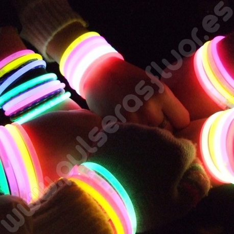 Pulseras Luminosas Unicolor